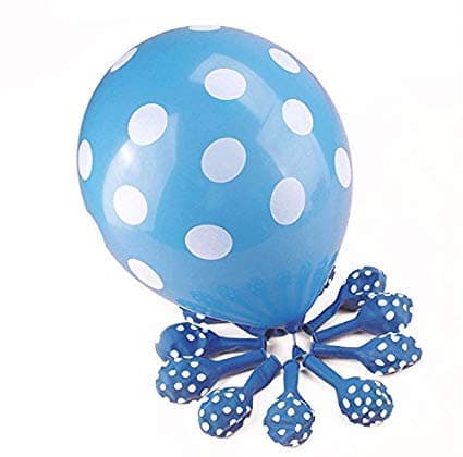 Balloonistics 30-Pack Dark Blue Polka Dot Latex Balloons – 12-Inch Spotted Balloons for Boys Birthday, Ocean Theme, Graduation & Bold Party Decoration thumbnail 2