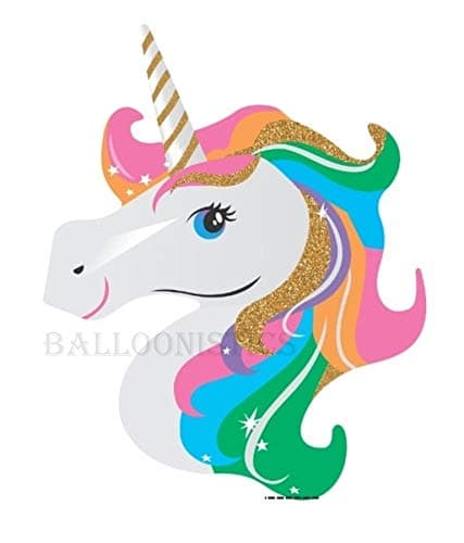Balloonistics Unicorn Cardboard Cutout Decorations – Pack of 4 Magical Cardstock Standees for Unicorn Theme Birthday Party, Table Decor & Photo Booth thumbnail 4