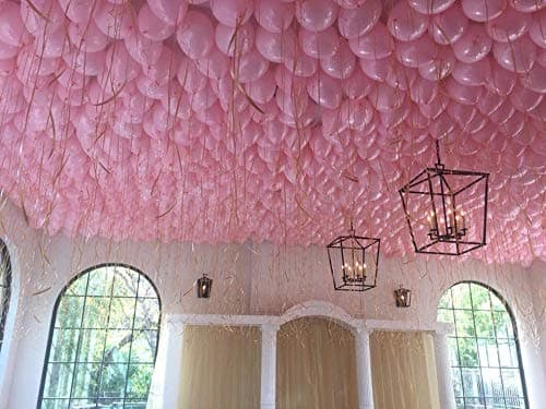 Balloonistics 10 Inch (Pack Of 50) Balloons for Birthday Decoration, Decoration for Weddings, Engagement, Baby Shower, 1st Birthday, Anniversary Party, Birthday Party supplies (Pink) thumbnail 6