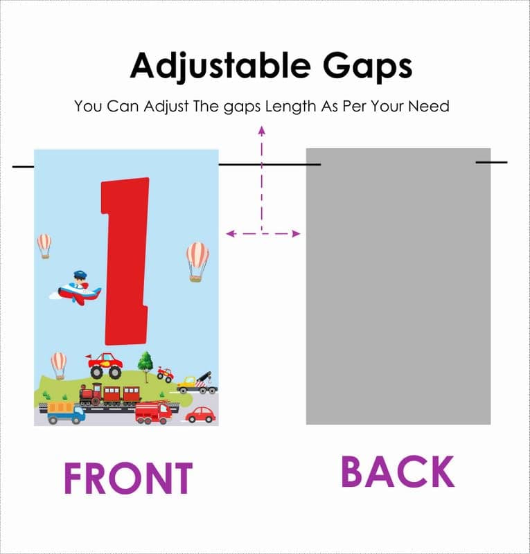 Balloonistics Transport Theme Happy Birthday Banner Vehicle & Transportation Party Decorations Premium Cardstock Backdrop for Kids (Happy Birthday Banner) thumbnail 6