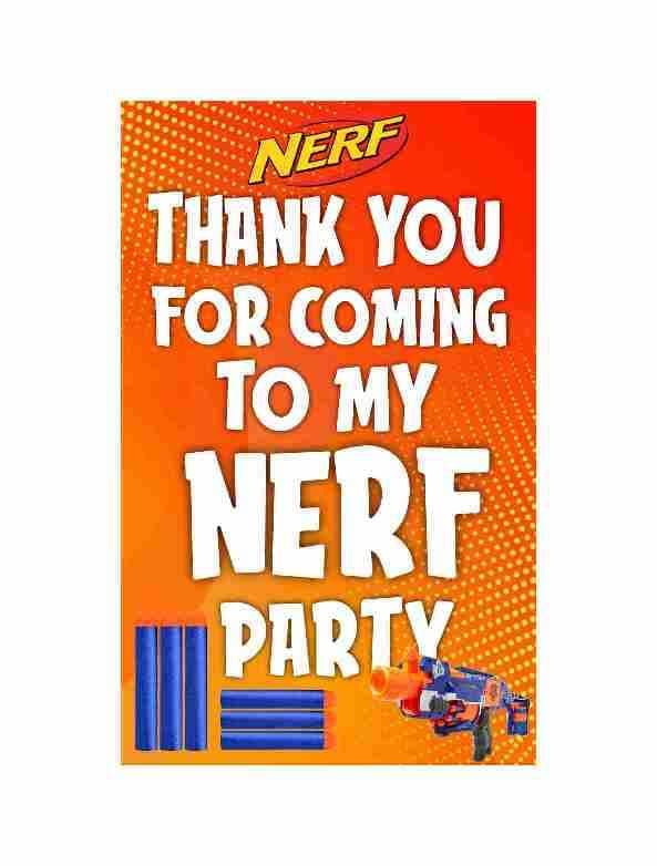 Nerf Theme Birthday Thank You Cards - Pack of 20 "Mission Accomplished" Notes - Blue & Orange Tactical Dart War Stationery, Action-Packed Party Gratitude Cards (Thank you Cards - Pack of 20) thumbnail 1