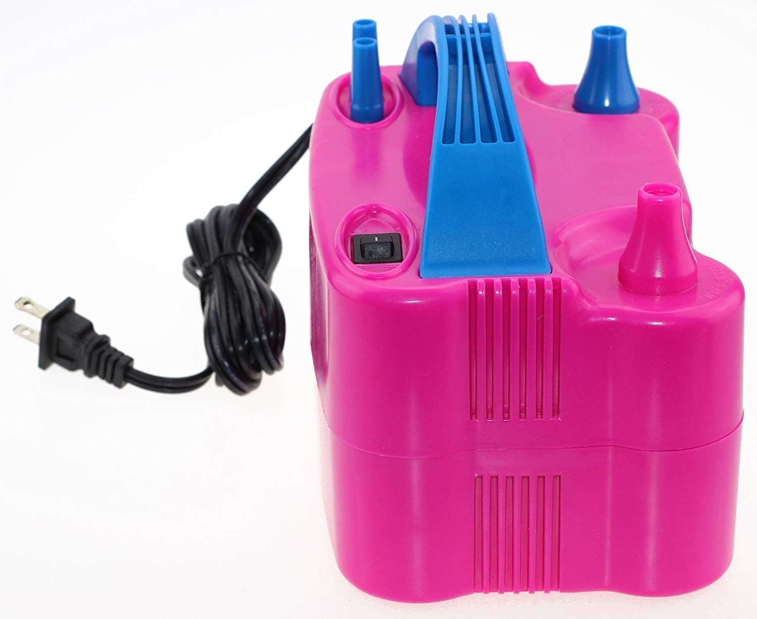 Balloonistics High Power Electric Balloon Pump – Dual Nozzle Automatic Inflator for Fast Balloon Inflation at Birthday, Wedding & Party Events thumbnail 3