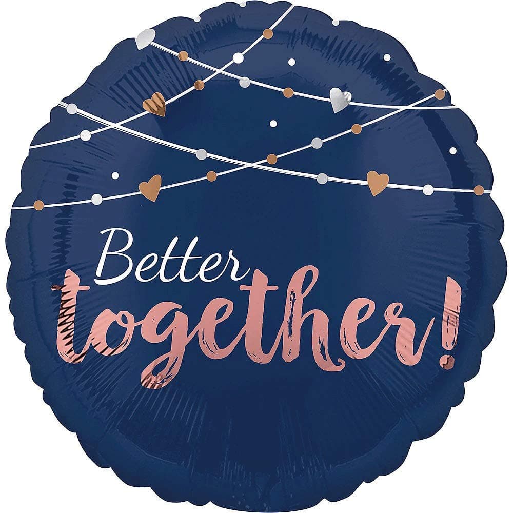Balloonistics Love Better Together Round Double Side Foil Balloon 22 Inches Pack of 1 thumbnail 5
