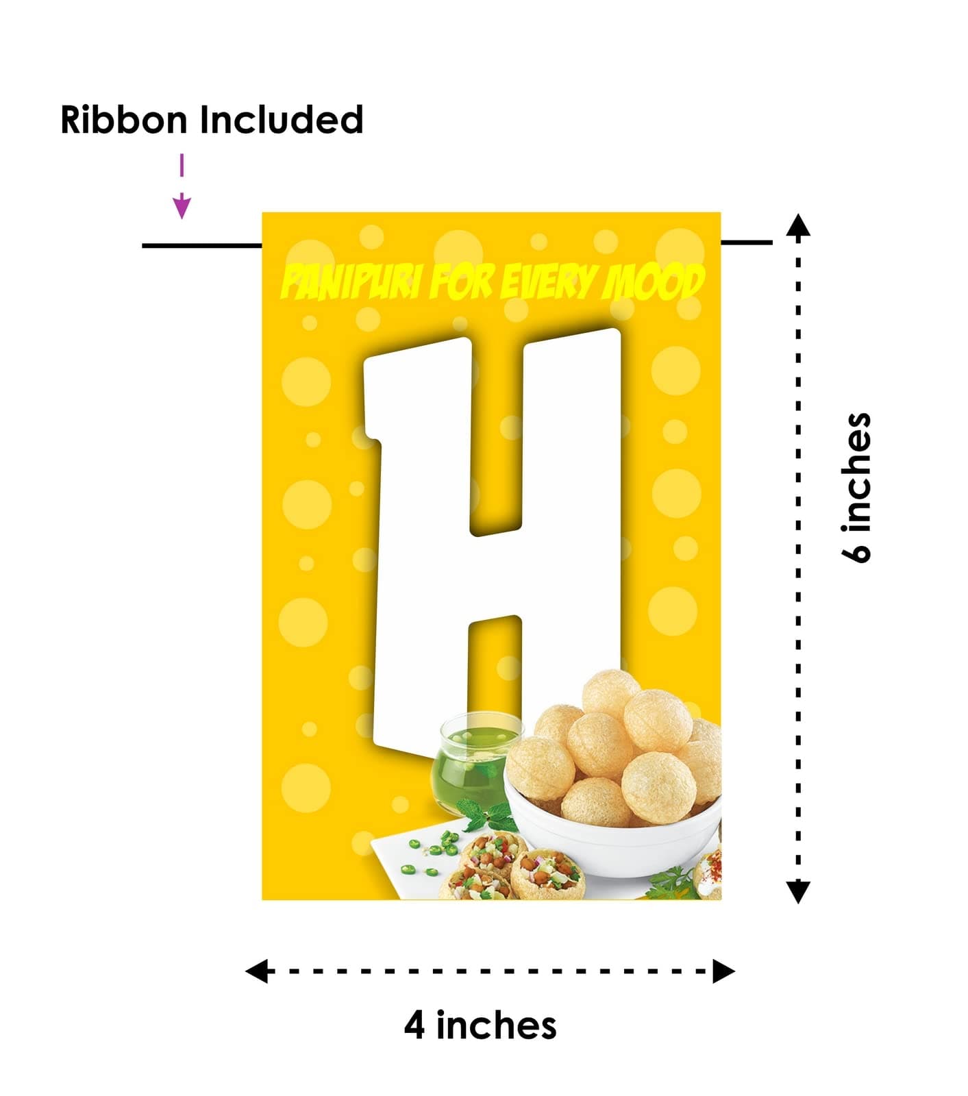 Balloonistics Golgappa Theme Happy Birthday Banner Premium Cardstock Pani Puri Party Decorations Fun Chaat Lover Birthday Backdrop for Foodie Including Ribbon thumbnail 6