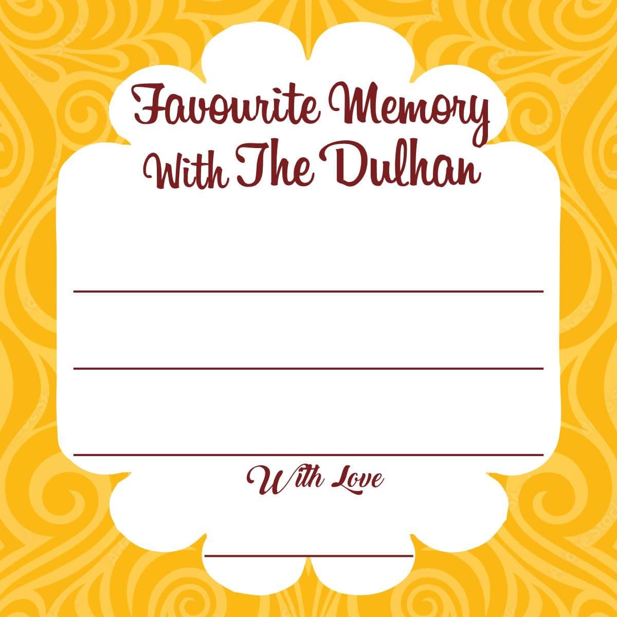 Balloonistics Wedding Memory Cards – Pack of 24 (12 Dulhan & 12 Dulha) – Fun Guest Activity for Mehndi, Sangeet, Haldi & Reception – Premium Cardstock Keepsake & Wedding Props Game thumbnail 9