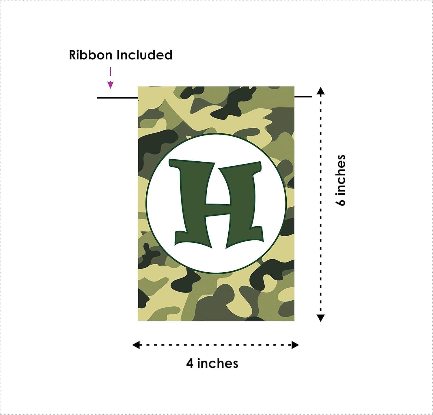 Balloonistics Camo Military Theme Happy Birthday Banner – Army Soldier Combat Bunting – Premium Cardstock Party Decorations for Military & Camouflage Themed Birthdays thumbnail 5