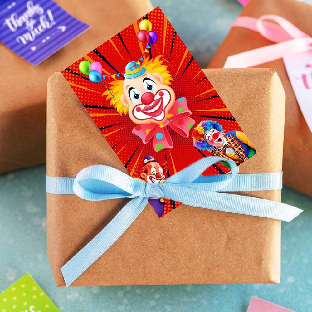 Balloonistics Joker Theme Birthday Invitation Cards - Pack of 10 Grinning Villain Party Invites - Premium Cardstock Purple & Green "Fill-in" Invitations, Gotham City Chaos Birthday Supplies (Invite Cards - Pack of 10) thumbnail 3