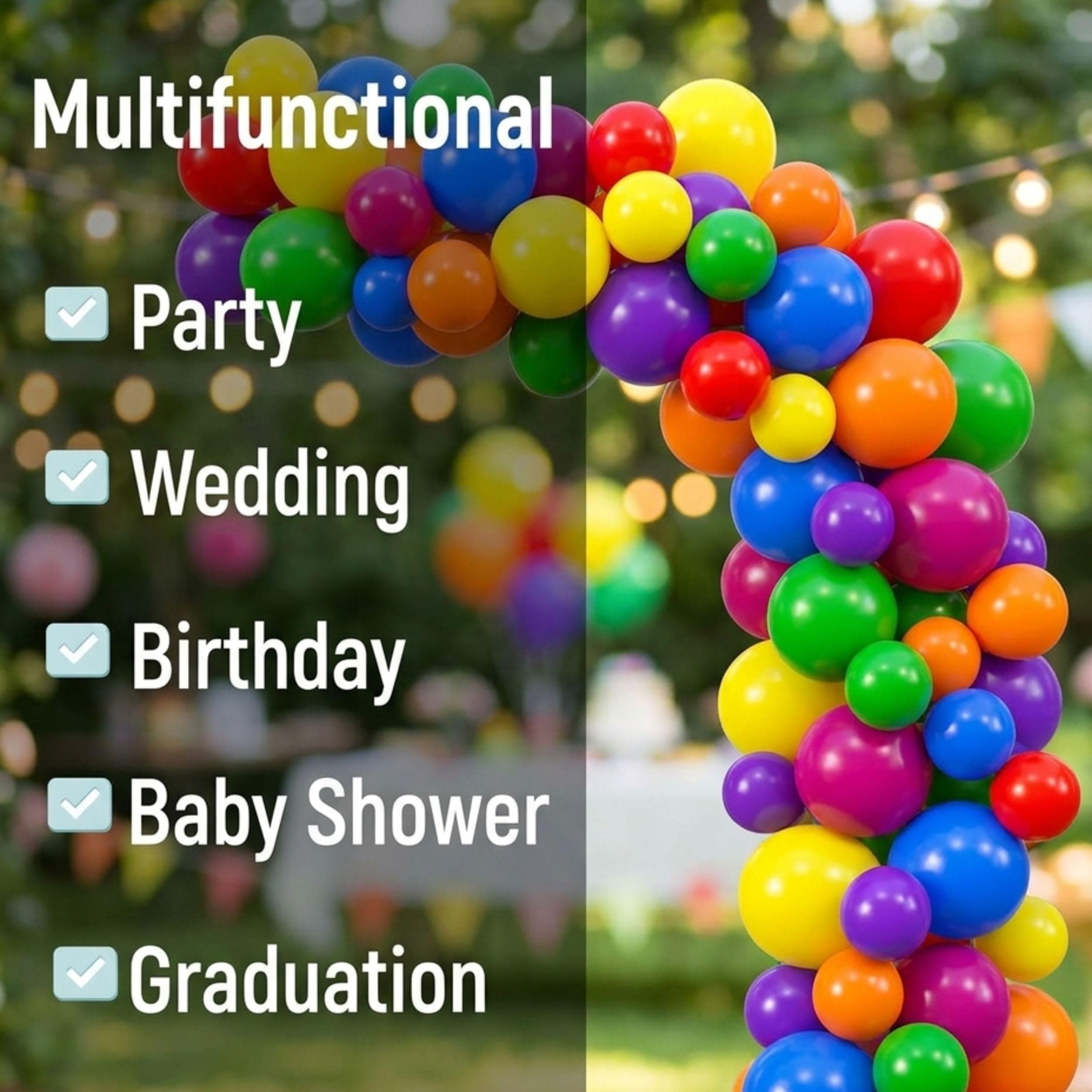 Balloonistics Balloon Pump Kit - Manual Hand Pump for Quick Balloon Inflation, Compatible with Latex & Foil Balloons, Lightweight & Durable for Party Decoration, Birthday, Anniversary, Outdoor & Home thumbnail 8