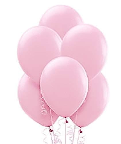 Balloonistics 25-Pack Pastel Pink Latex Balloons – Soft Matte Finish Balloons for Girls Birthday, Baby Shower, Bridal Shower & Feminine Party Decoration thumbnail 2