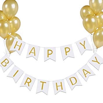 Balloonistics Happy Birthday Cardboard Banner – Multicolour Letter Bunting for Kids & Adults Birthday Party Decoration & Photo Backdrop thumbnail 4