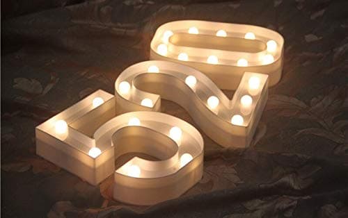 Balloonistics Warm White LED Marquee Number 4 Light – 9 Inch Cordless Battery-Operated Standing Sign for 4th Birthday, Anniversary & Home Decor thumbnail 7