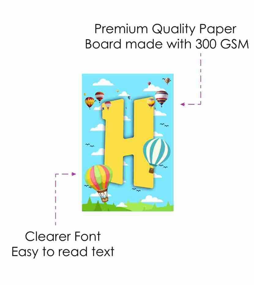 Balloonistics Hot Air Balloon Happy Birthday Banner - Whimsical Up & Away Party Bunting - Premium Cardstock Pastel Sky & Clouds Decoration with Ribbons, Adventure Awaits Birthday Backdrop (Happy Birthday Banner) thumbnail 4