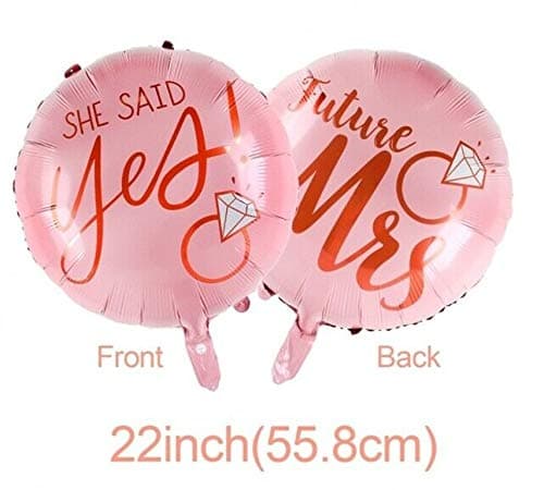 Balloonistics Engagement Latex Balloon – Multicolour Novelty Balloon for Engagement & Proposal Celebrations thumbnail 5