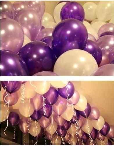 Balloonistics 10 Inch (Pack Of 50) Balloons for Birthday Decoration, Decoration for Weddings, Engagement, Baby Shower, 1st Birthday, Anniversary Party, Birthday Party supplies (Lavender) thumbnail 5