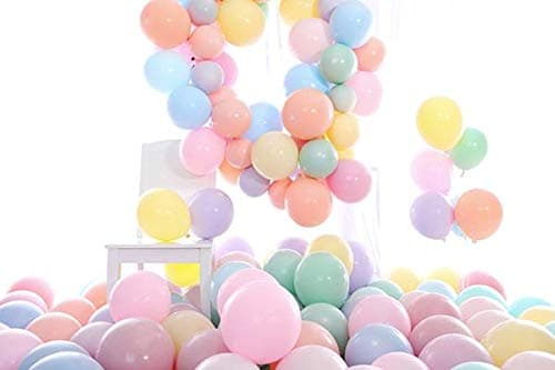 Balloonistics 50-Pack Pastel Blue Latex Balloons – Soft Matte Finish Balloons for Baby Shower, Boys Birthday, Winter Wonderland Theme & Elegant Party Decoration thumbnail 2