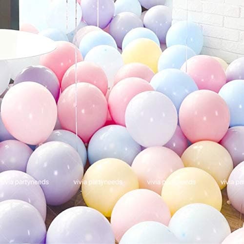 Balloonistics 50-Pack Pastel Blue Latex Balloons – Soft Matte Finish Balloons for Baby Shower, Boys Birthday, Winter Wonderland Theme & Elegant Party Decoration thumbnail 4