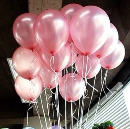 Balloonistics 50-Pack Metallic HD Red & Pink Latex Balloons – Shiny Combo Balloons for Valentine’s Day, Baby Shower, Girls Birthday & Romantic Party Decoration thumbnail 5