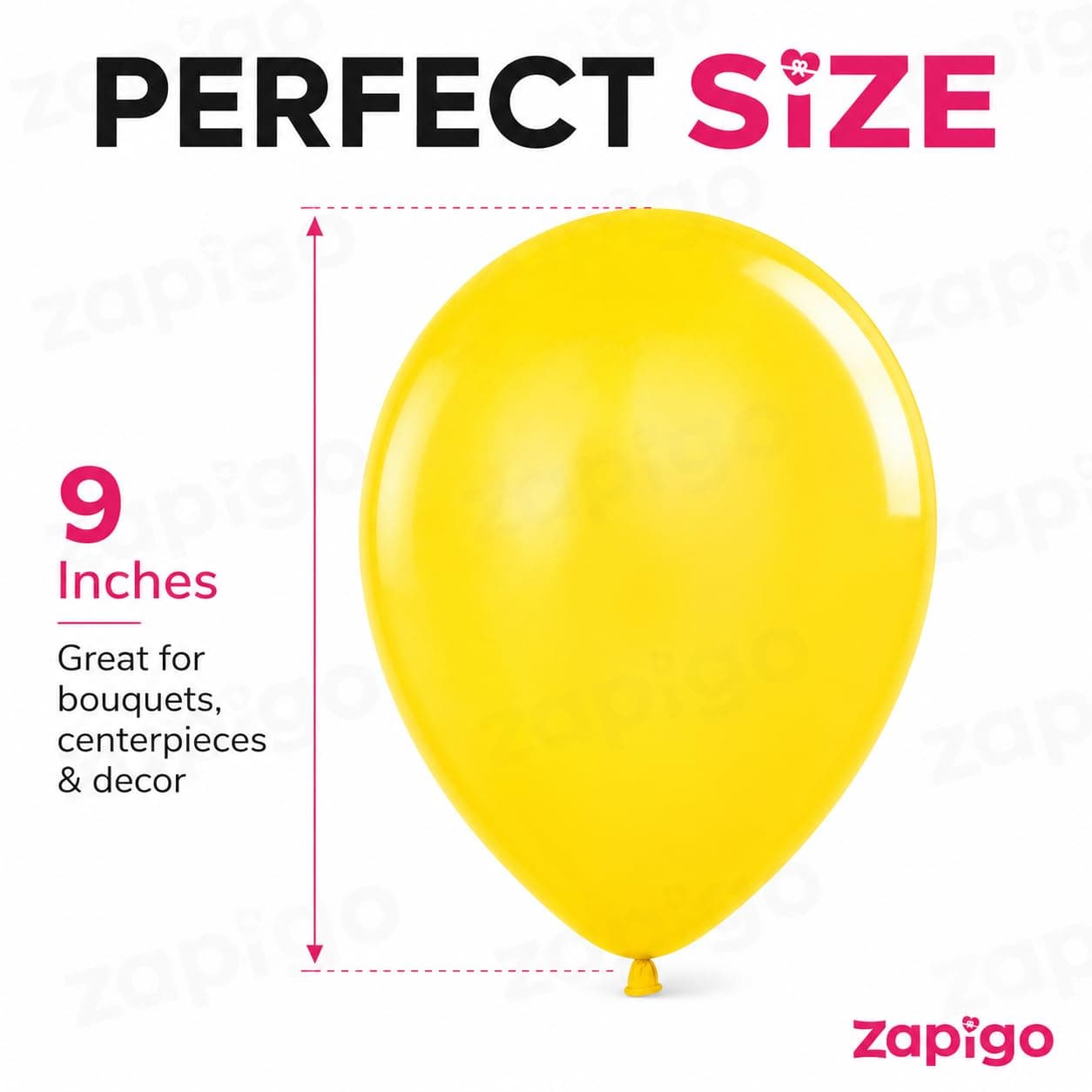 Balloonistics 10 Inch (Pack Of 50) Balloons for Birthday Decoration, Decoration for Weddings, Engagement, Baby Shower, 1st Birthday, Anniversary Party, Birthday Party supplies (Yellow) thumbnail 3