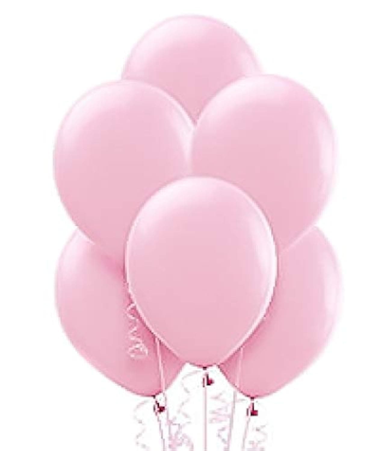 Balloonistics 25-Pack Pastel Pink Latex Balloons – Soft Matte Finish Balloons for Girls Birthday, Baby Shower, Bridal Shower & Feminine Party Decoration thumbnail 1