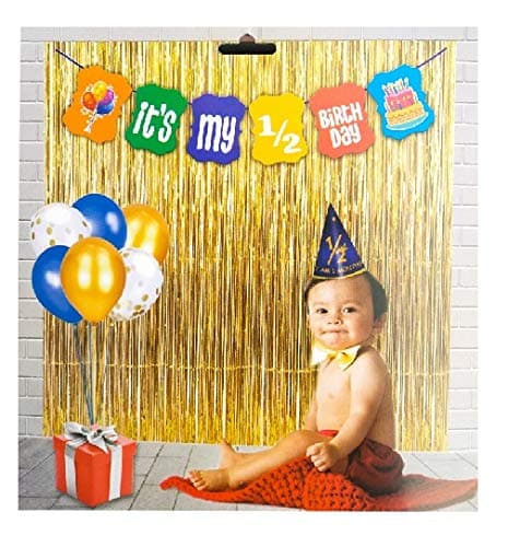 Its My Half Birthday Card Board Banner for 6 months Celebration and Decor thumbnail 1