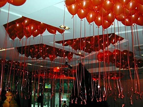 Balloonistics Red Metallic Chrome Latex Balloons 12-Inch – Shiny HD Red Balloons for Birthday, Anniversary, Valentine’s Day & Party Decorations (Red, Pack of 50) thumbnail 4