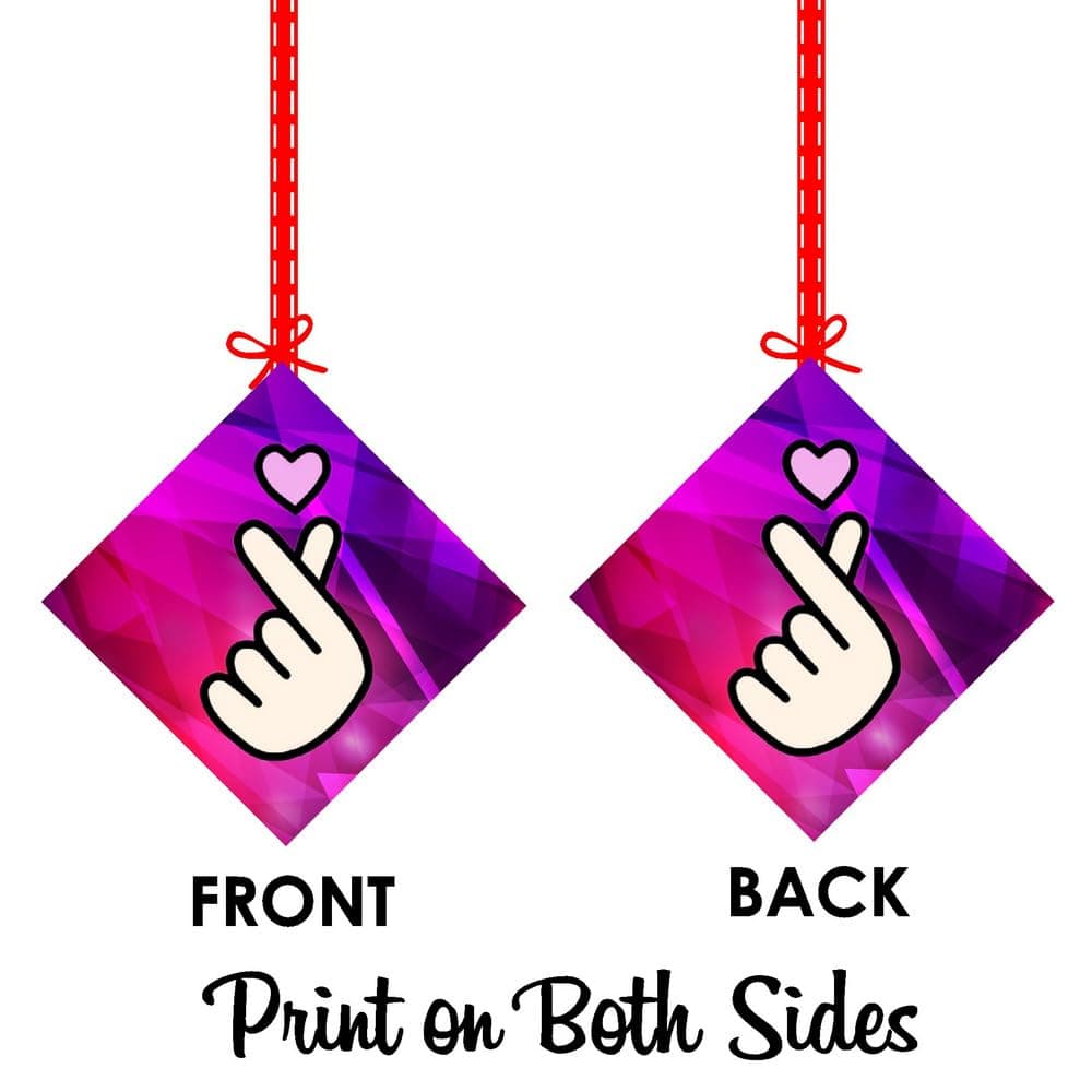 Balloonistics TinyTan Hanging Decorations - Pack of 12 Double-Sided Cardstock Holiday & Party Cutouts with Metallic Purple Swirls - BTS-Inspired Chibi Character Room Decor - RM, Jin, SUGA, j-hope, Jimin, V, & Jung Kook (Hangings - Pack of 12) thumbnail 8