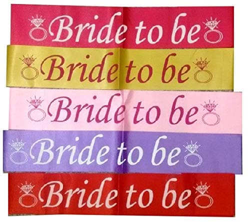 Balloonistics Bride to Be Sash – Maroon Glitter Miss Sash for Bachelorette Party, Hen Night, Bridal Shower & Elegant Pre-Wedding Celebration thumbnail 3