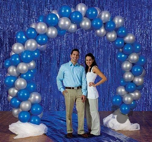 Balloonistics Icy Winter Blue Latex Balloons – Premium Quality Party Balloons for Winter Wonderland & Princess Theme Celebrations (Pack of 50) thumbnail 3
