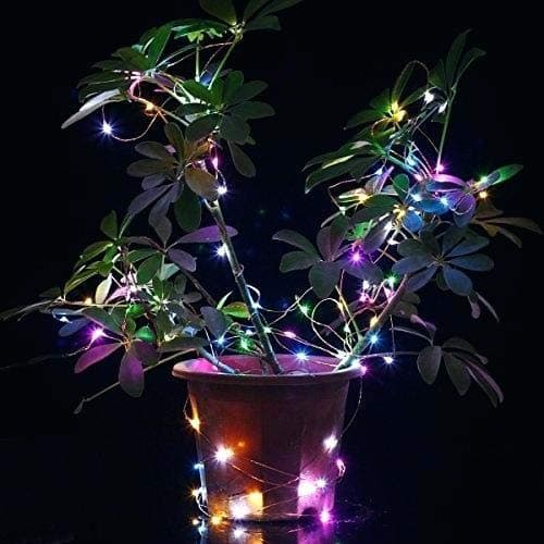 Balloonistics Battery Powered Copper Wire LED String Lights – 3M Fairy Lights for Bedroom, Diwali, Christmas & Party Decoration (Multicolour, Pack of 1) thumbnail 4