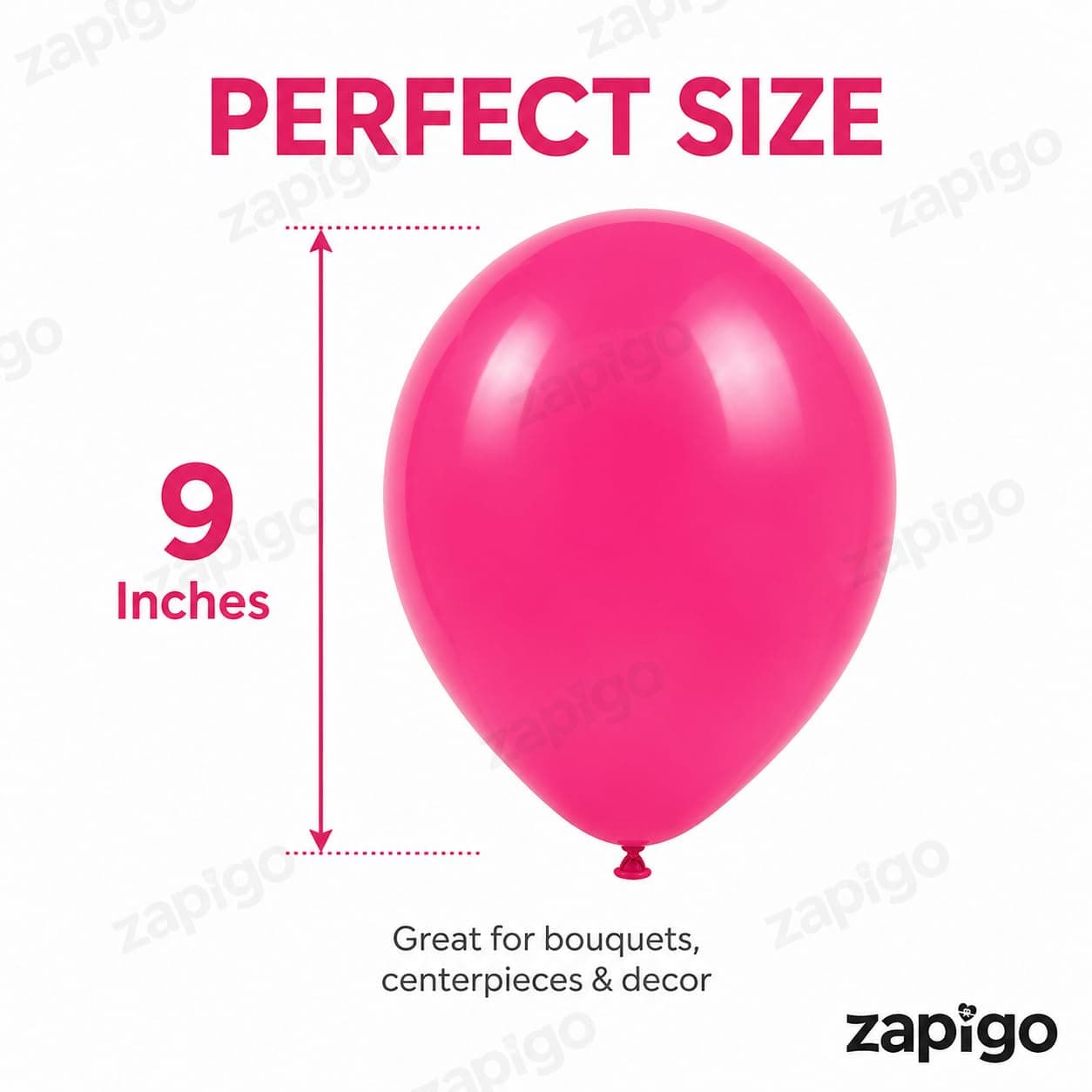 Balloonistics 25-Pack Pink Latex Balloons – Solid Colour Balloons for Girls Birthday, Baby Shower, Bridal Shower & Pink Party Decoration thumbnail 3
