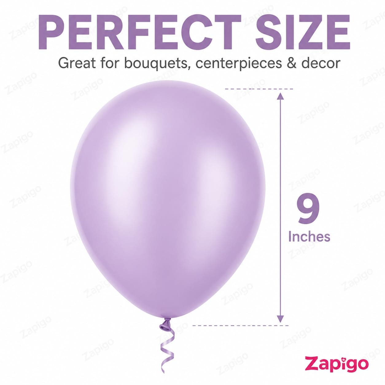 Balloonistics Lavender Latex Balloons – Premium Quality Party Balloons for Birthday, Baby Shower & Pastel Theme Celebration Decoration (Pack of 25) thumbnail 3