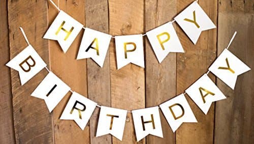 Balloonistics Happy Birthday Cardboard Banner – Multicolour Letter Bunting for Kids & Adults Birthday Party Decoration & Photo Backdrop thumbnail 3