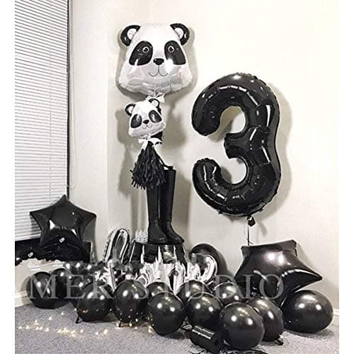 Balloonistics Black Number 8 Jumbo Foil Balloon – 40 Inch Large Number Balloon for 8th Birthday & Anniversary Decor thumbnail 6