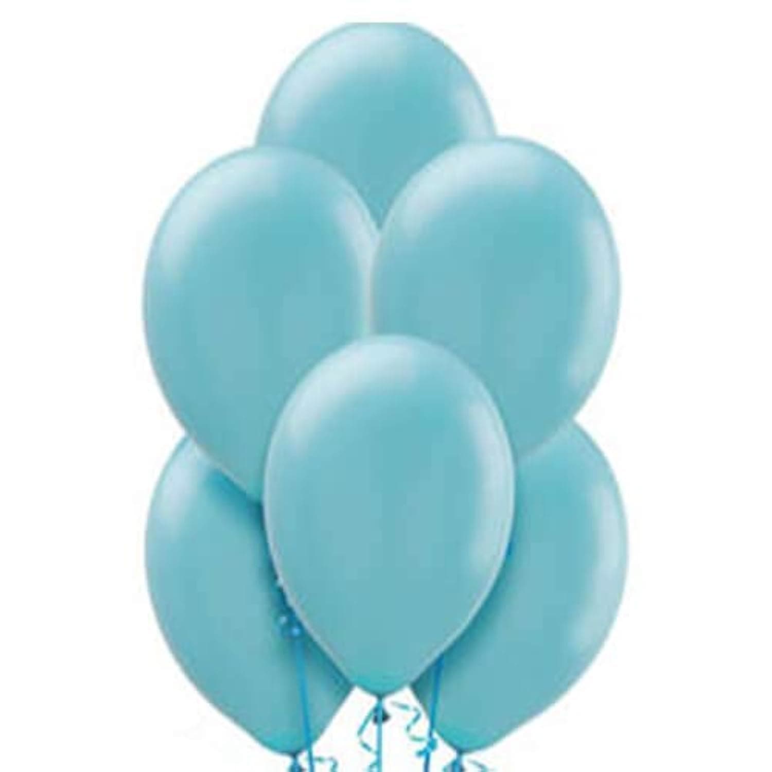 Balloonistics 25-Pack Pastel Blue Latex Balloons – Soft Matte Finish Balloons for Baby Shower, Boys Birthday, Winter Wonderland Theme & Elegant Party Decoration thumbnail 1
