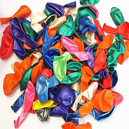 Balloonistics Metallic Shiny Latex Balloons – Premium Glossy Multicolour Balloons for Birthday, Wedding & Party Decoration (Pack of 50) thumbnail 4