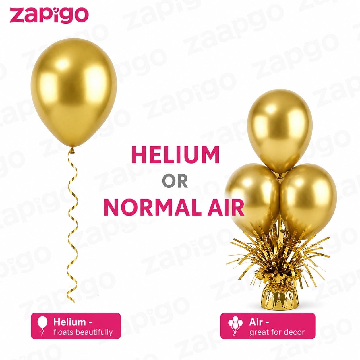 Balloonistics 10 Inch HD Metallic Shiny Balloons for Birthday Decoration, Decoration for Weddings, Engagement, Baby Shower, 1st Birthday, Anniversary, Birthday Party (Pack Of 50) (Gold) thumbnail 5