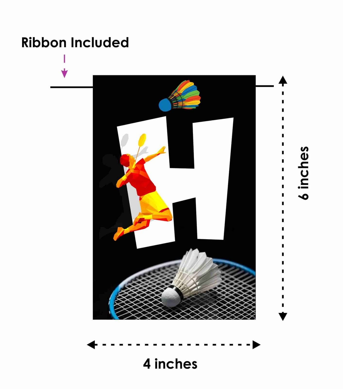 Balloonistics Badminton Theme Happy Birthday Banner - Sports & Shuttlecock Cardstock Bunting for Kids & Adults Birthday Decorations - Smash & Racket Theme Party Supplies, Backdrop Decor thumbnail 6