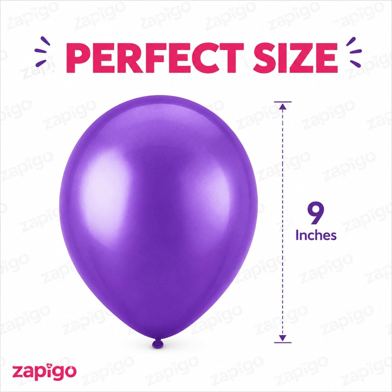 Balloonistics 25-Pack Purple Latex Balloons – Solid Colour Balloons for Birthday, Halloween, Royal Theme & Elegant Party Decoration thumbnail 3