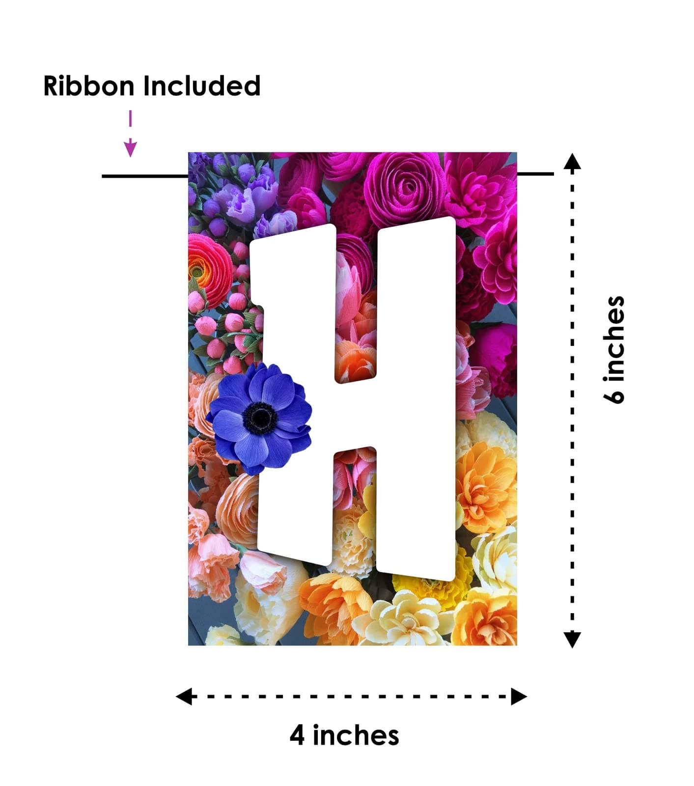 Balloonistics Floral Theme Happy Birthday Banner - Premium Cardstock Garden Party Bunting - Elegant Botanical Flower & Leaf Backdrop for Girls, Women & Spring Birthdays (Happy Birthday Banner) thumbnail 6