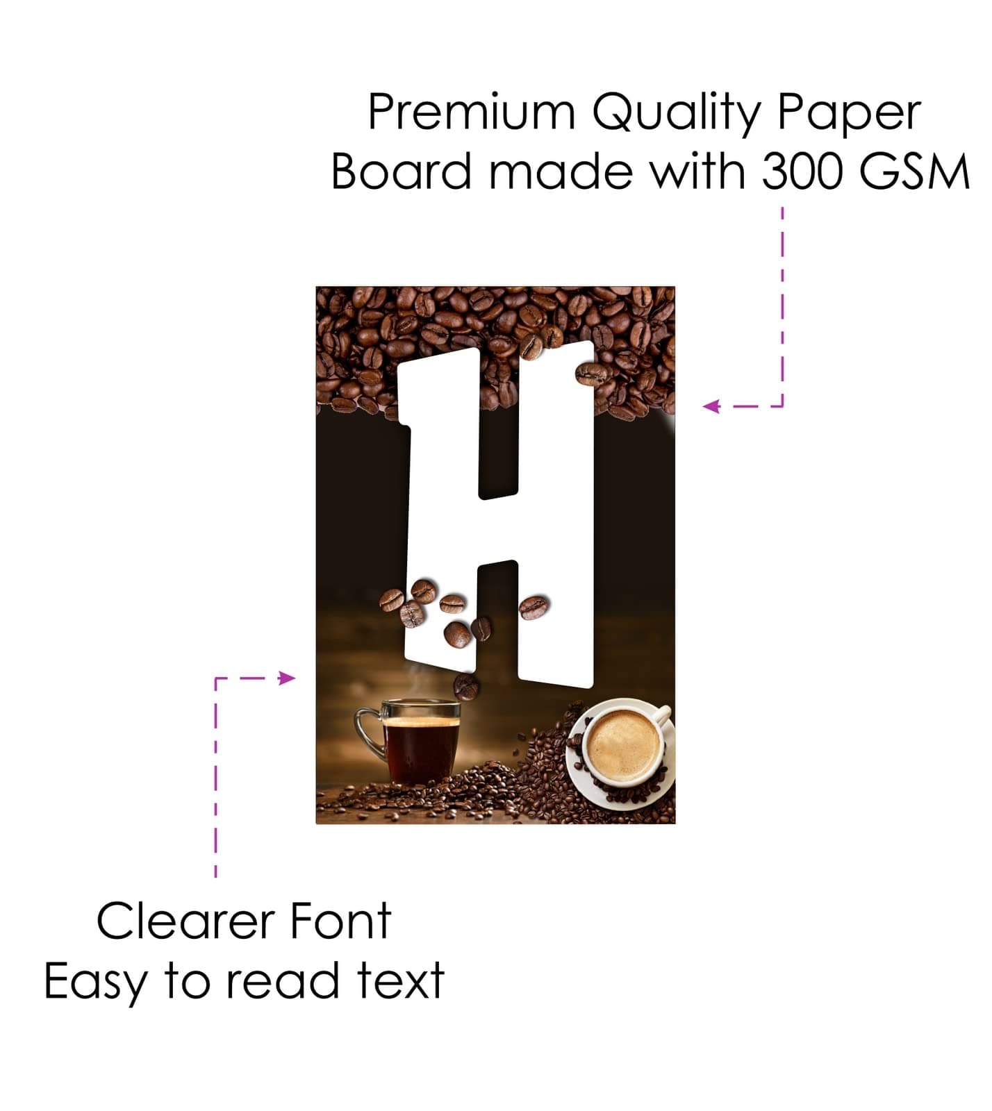 Balloonistics Coffee Theme Happy Birthday Banner - Espresso & Latte Cardstock Bunting for Caffeine Lovers - Coffee House & Barista Theme Party Decorations, Brew-tiful Birthday Backdrop thumbnail 5