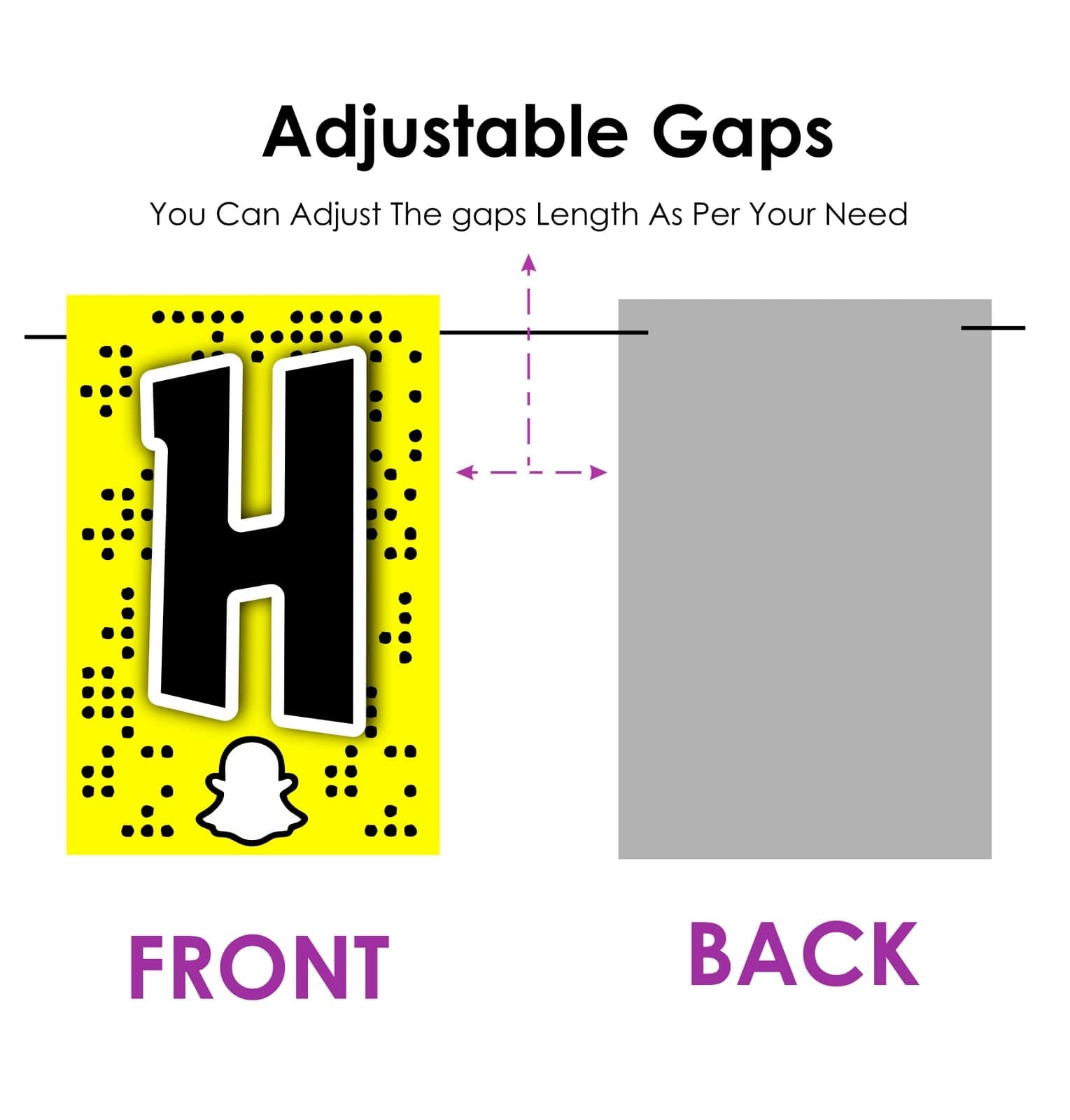 Balloonistics Snapchat Theme Happy Birthday Banner – Vibrant Yellow & White Social Media Bunting – Premium Cardstock Party Decorations for Teens & Adults thumbnail 3