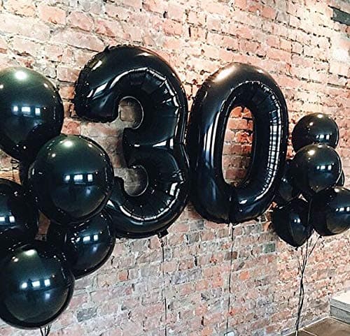 Balloonistics Black Number 8 Jumbo Foil Balloon – 40 Inch Large Number Balloon for 8th Birthday & Anniversary Decor thumbnail 7