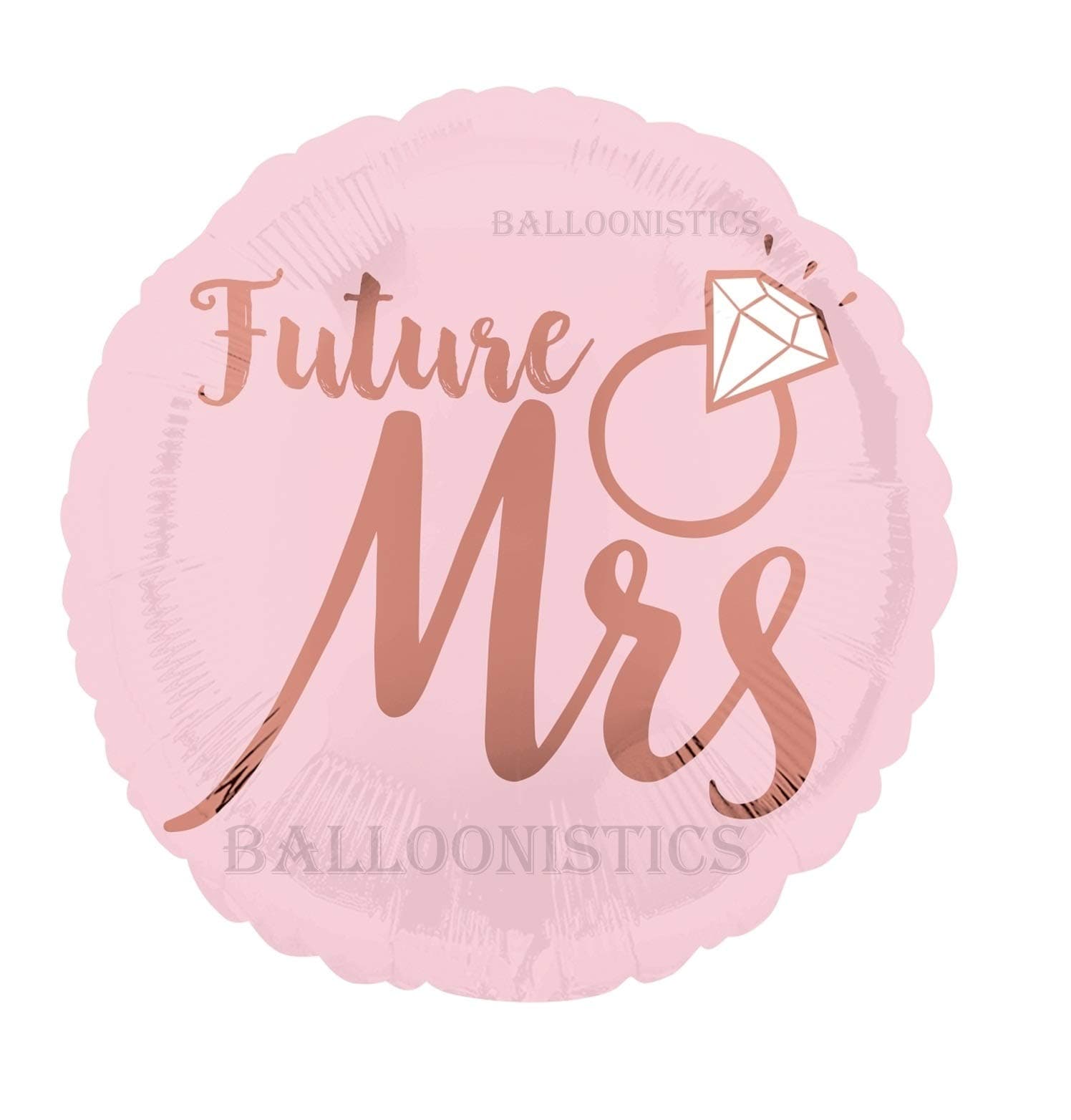 Balloonistics Engagement Latex Balloon – Multicolour Novelty Balloon for Engagement & Proposal Celebrations thumbnail 2