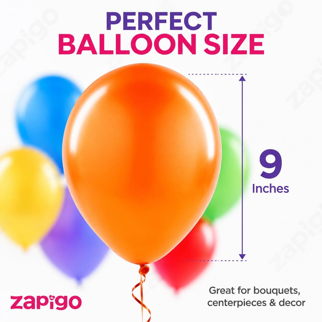 Balloonistics 25-Pack Metallic Pearl Finish Latex Balloons – Multicolour Assorted Shiny Balloons for Birthday, Baby Shower & Colourful Party Decoration thumbnail 3