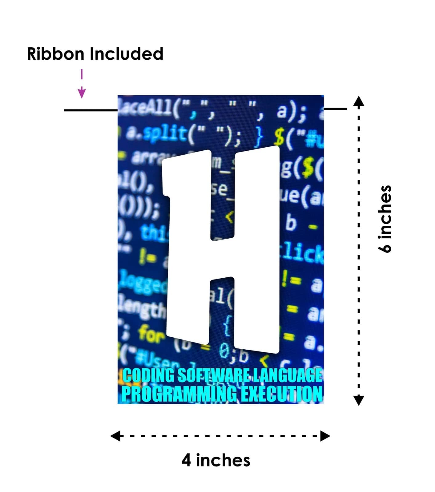 Balloonistics Coding & Software Theme Happy Birthday Banner - Programmer & Computer Science Cardstock Bunting - Tech, Gaming & IT Developer Party Decorations, Future Coder Backdrop thumbnail 6