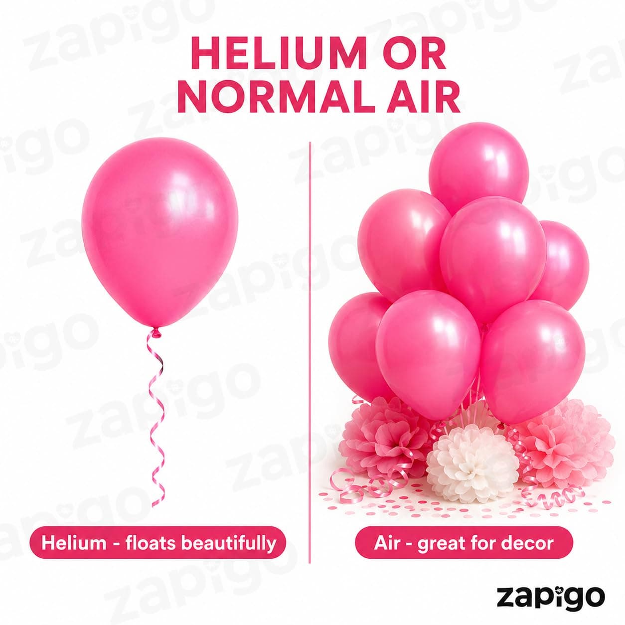 Balloonistics 25-Pack Pink Latex Balloons – Solid Colour Balloons for Girls Birthday, Baby Shower, Bridal Shower & Pink Party Decoration thumbnail 4