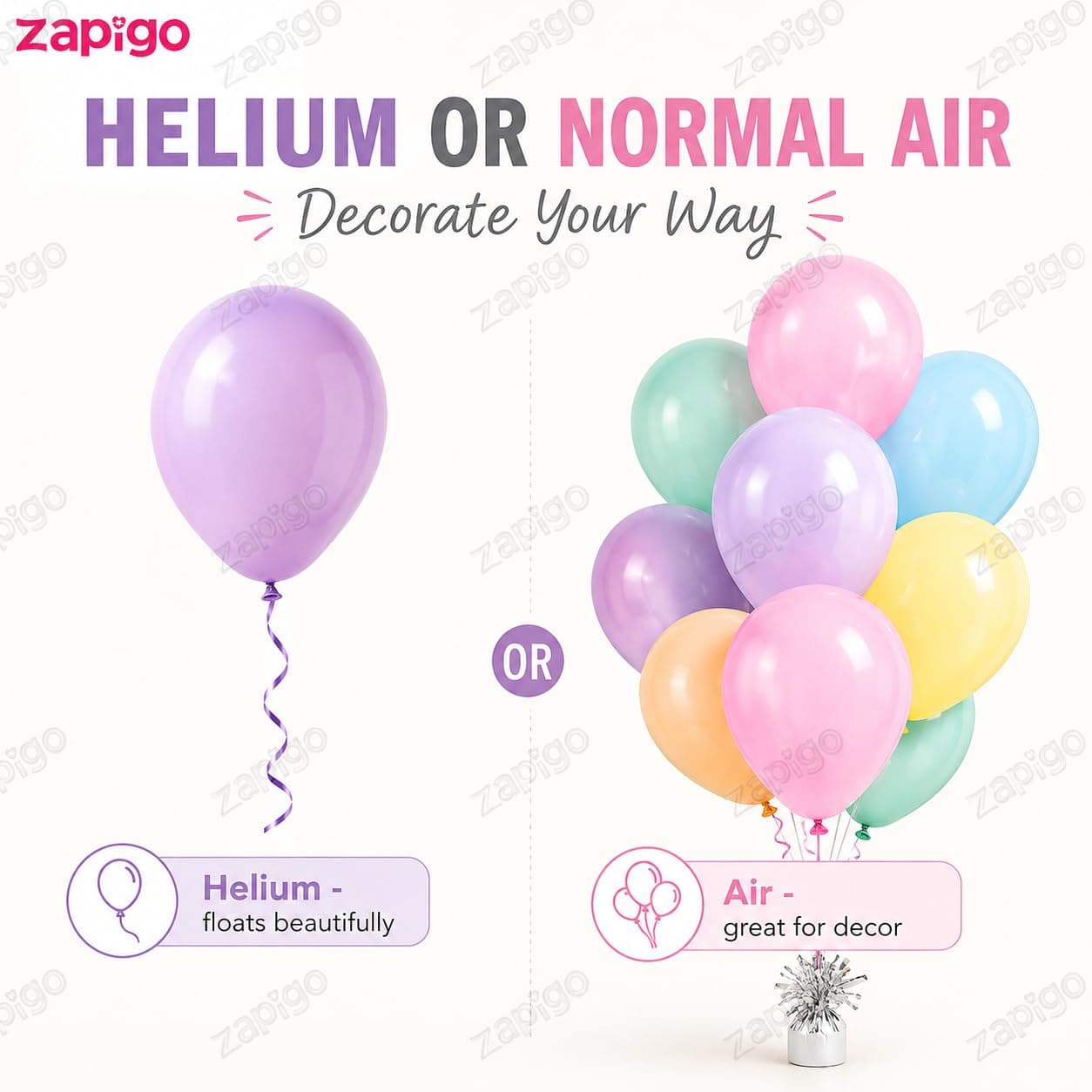 Balloonistics 50-Pack Multicolour Pastel Latex Balloons – Soft Matte Assorted Balloons for Baby Shower, Birthday, Boho & Dreamy Party Decoration thumbnail 4