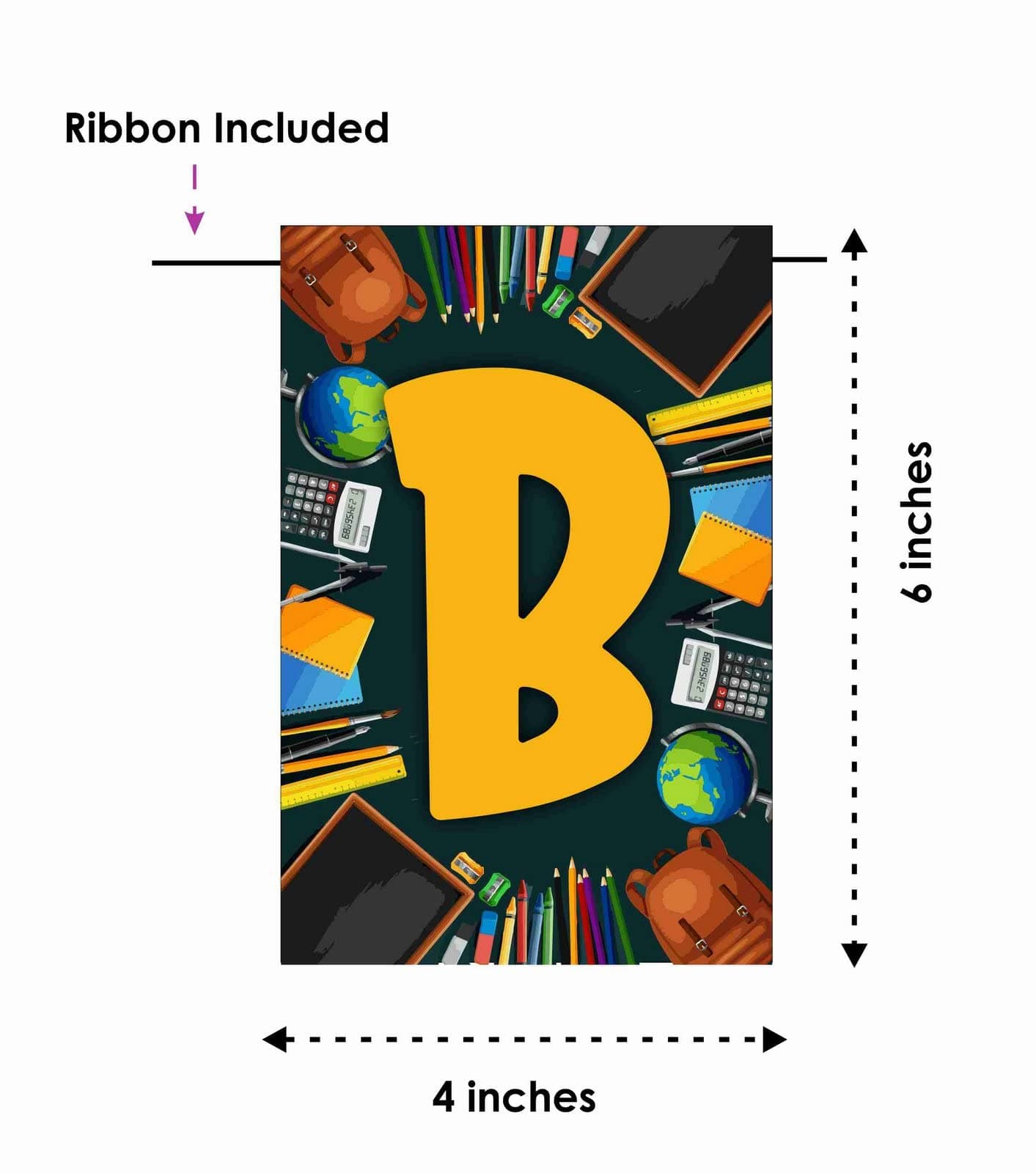 Balloonistics Back to School Banner - School Bus & Stationery Cardstock Bunting for Classroom Decorations - First Day of School Party Supplies, Welcome Back Teacher & Student Backdrop thumbnail 5
