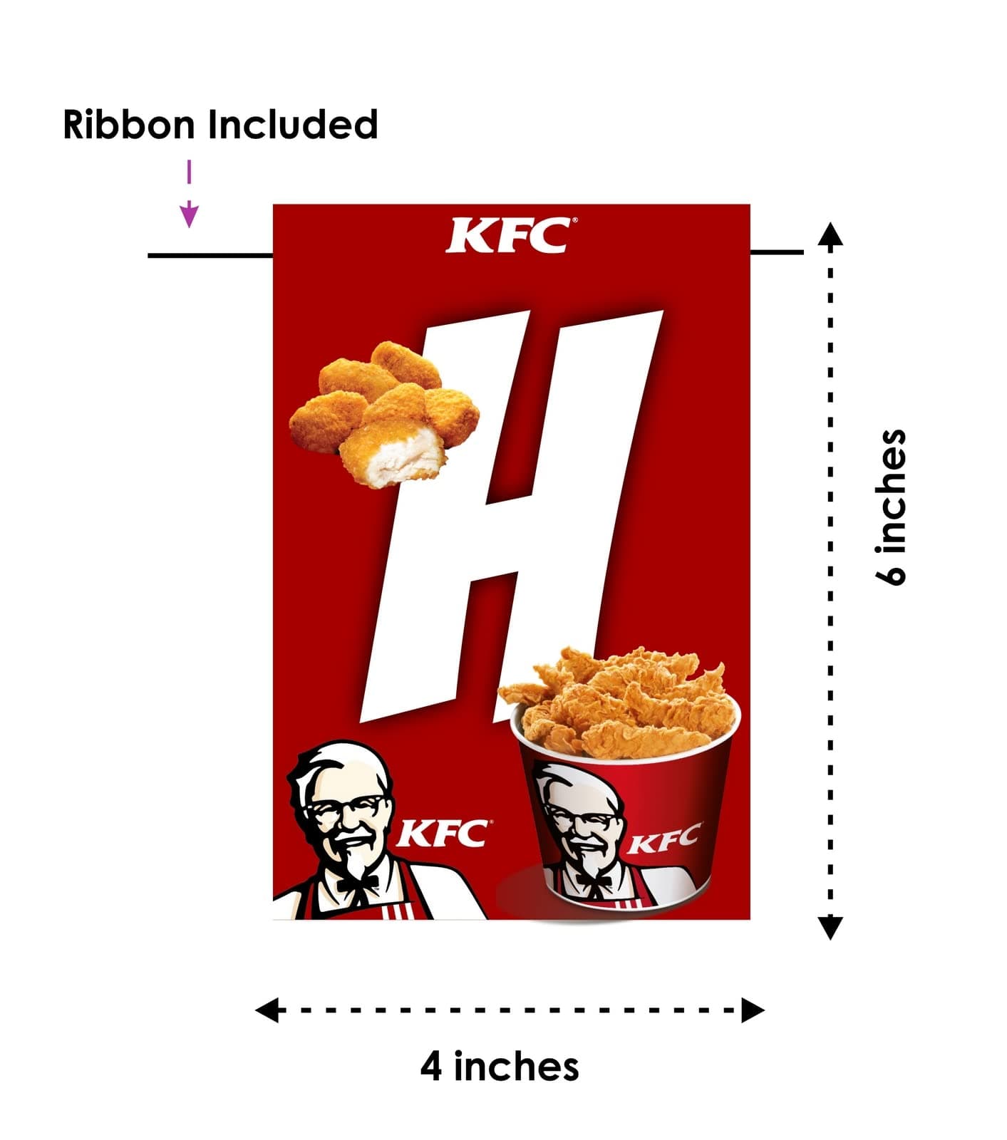 Balloonistics Fried Chicken Theme Happy Birthday Banner - Finger Lickin' Good Cardstock Bunting for Fast Food Lovers - Bucket & Wings Party Decorations, Fried Chicken Soul Food Backdrop thumbnail 6