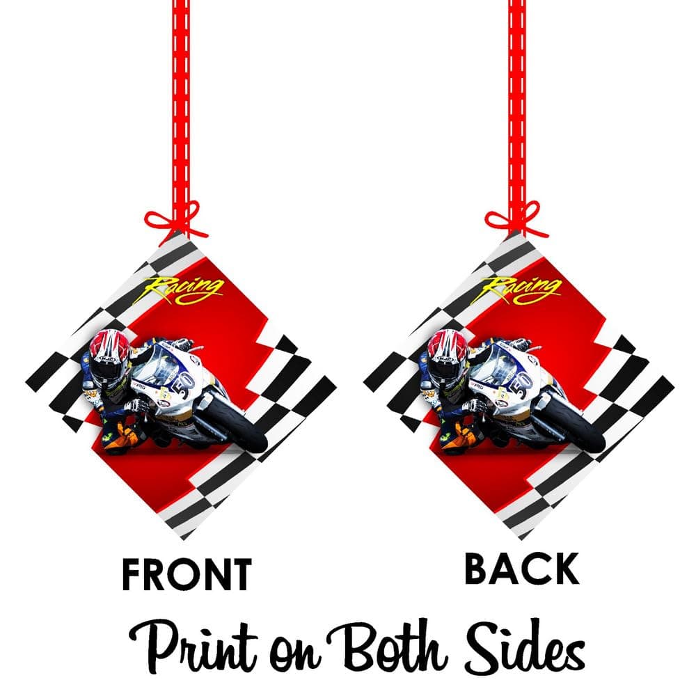 Balloonistics Sports Car Theme Hanging Decorations - Pack of 12 Double-Sided Cardstock Cutouts - Racing & Supercar Birthday Party Supplies - Includes Ribbons - Fast One & Two Fast Room Decor (Hangings - Pack of 12) thumbnail 8